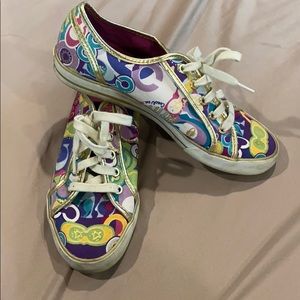 Coach sneakers size 8